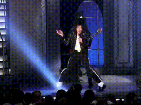 Michael Jackson doing Shiko Dachi to Niko Ashi Dachi